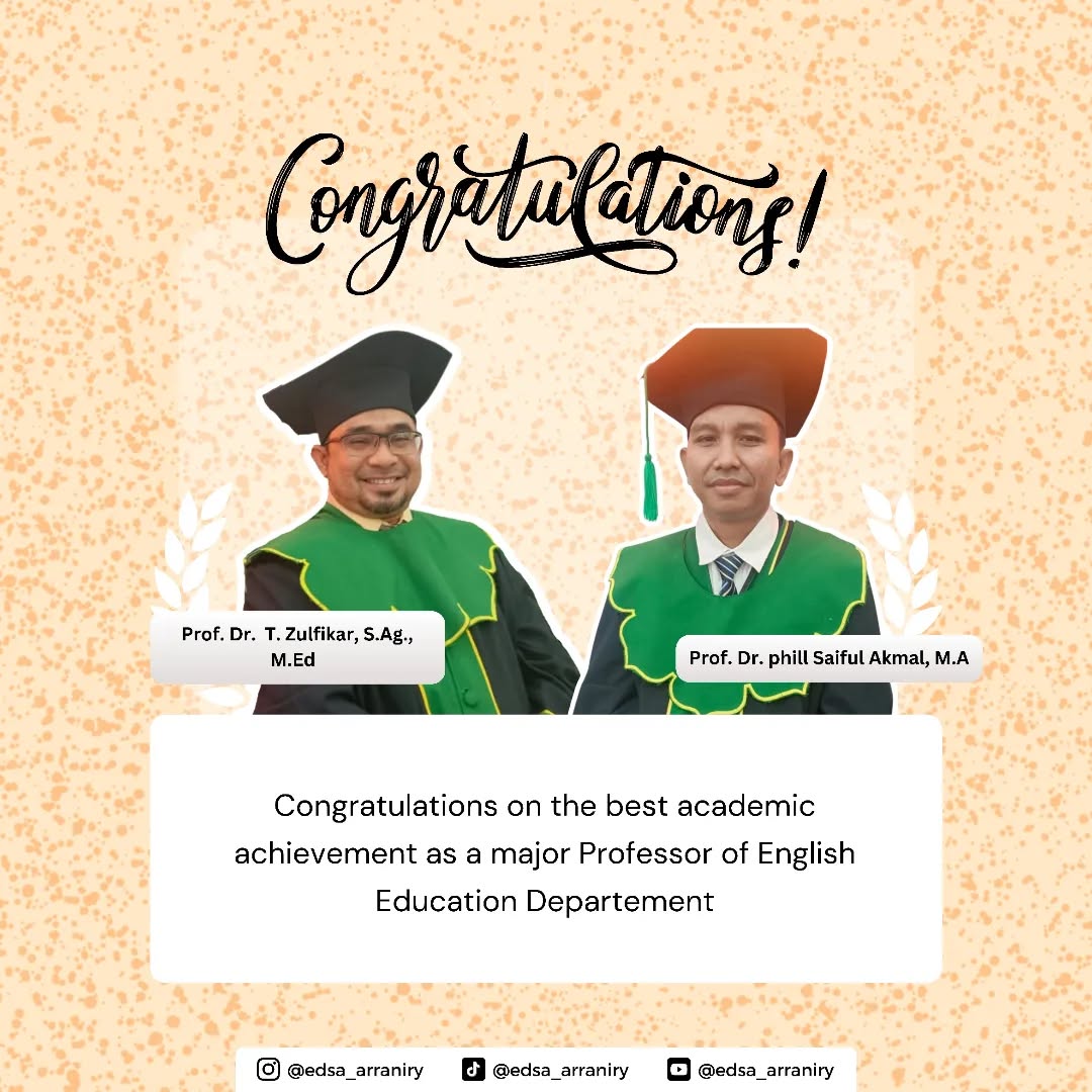 Prof. T Zulfikar & Prof. Saiful Akmal